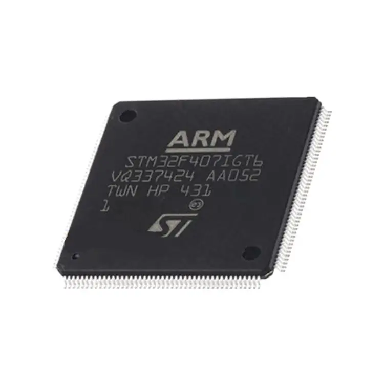 

Original STM32F407IGT6 LQFP - 176 ARM architecture (M4 32-bit microcontrollers MCU
