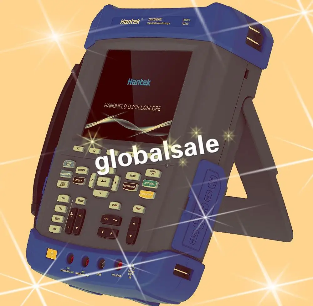

FREE SHIPPING HANTEK DSO8102E Handheld Oscilloscope 100MHz 1GSa/s Arbitrary Waveform Generator 25MHz DMM USB