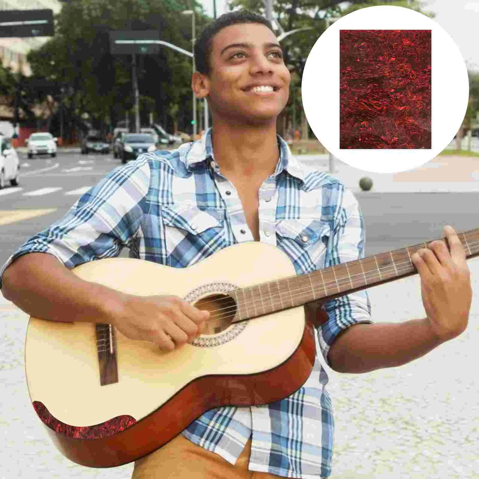 

Акустическая гитара ПВХ Pickguard бас гитара с защитой от царапин для гитариста