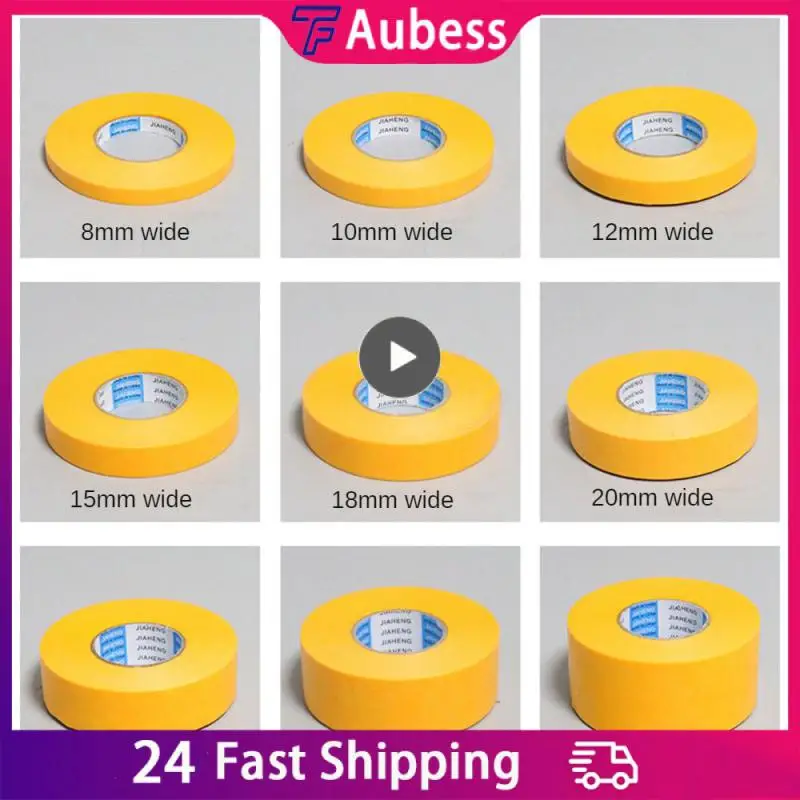 

Beauty Seam And Paper Tape Spray Paint Masking Protection Wall Painting Paper Adhesive Tape Color Separation Masking Paper 50m