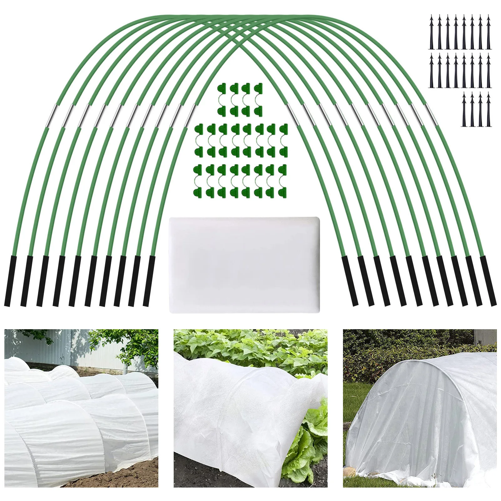 

Greenhouse Grow Tunnel Ideal Greenhouse Poly Grow Tunnels Bird Control Netting Outdoors Home Essential Garden Tunnel With