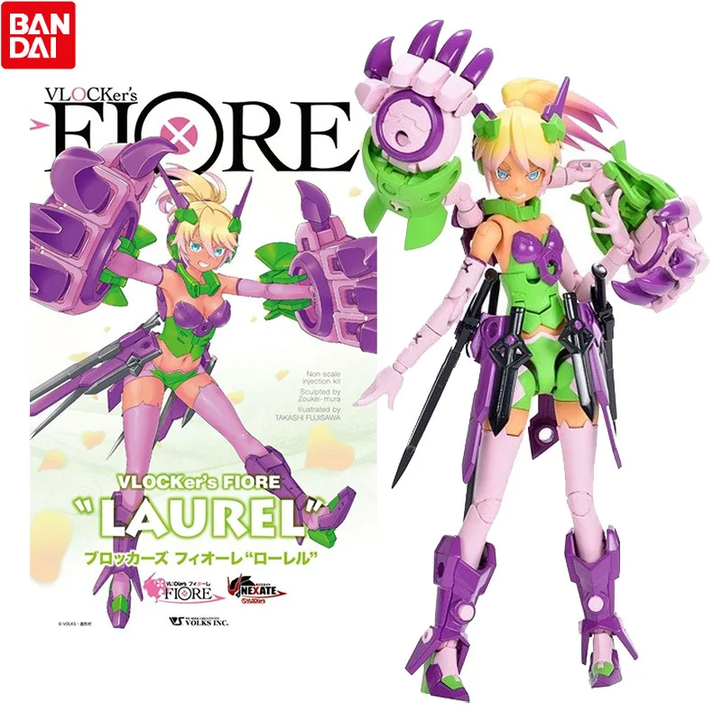 

Genuine Mobile Suit Girl Anime Figure Fiore Series Vlocker's Fiore Laurel Collection Model Anime Action Figure Toys for Children