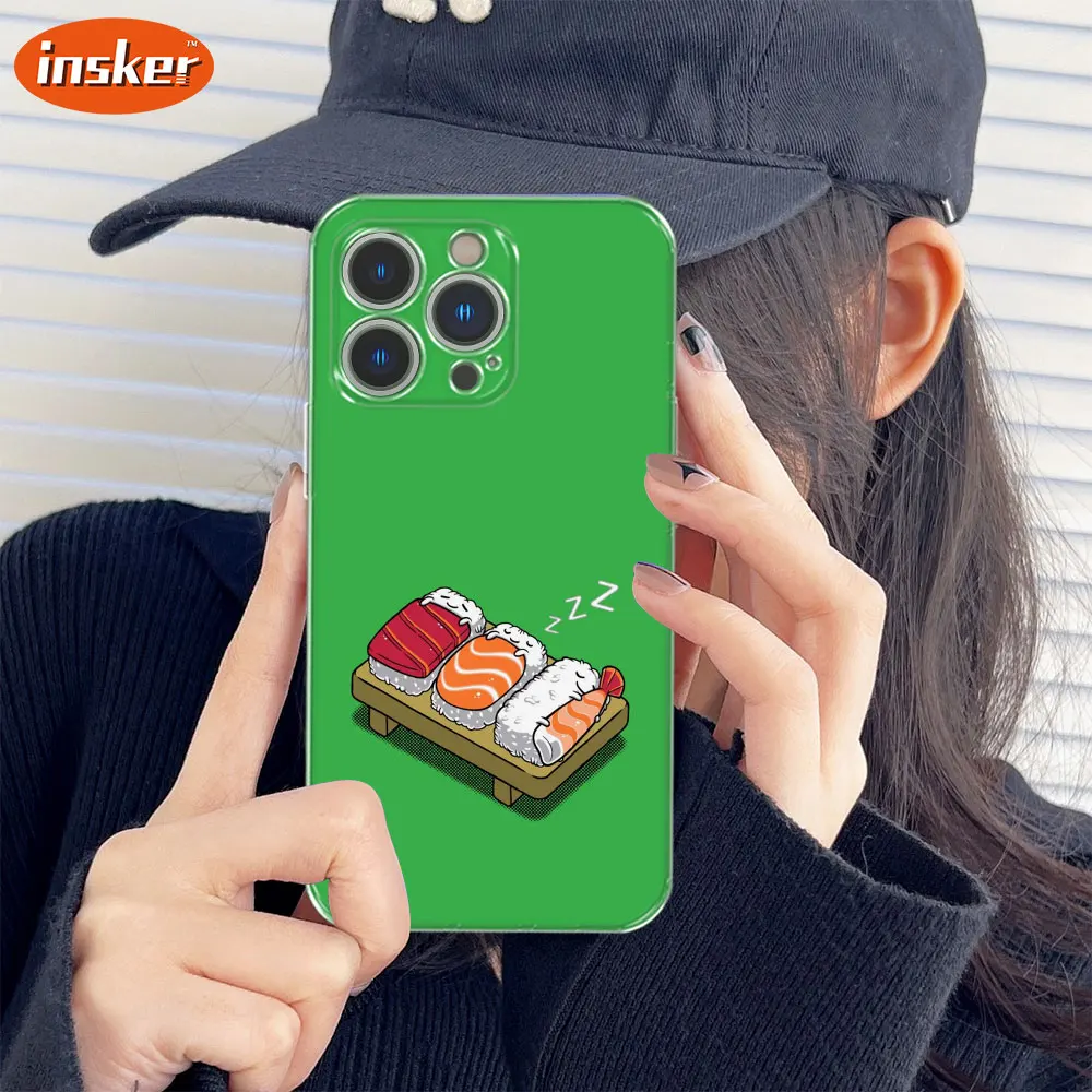 

Cartoon Funny Fruit Food TPU Soft Phone Case for iPhone 14 13 12 11 Pro XS MAX 8 7 6S Plus X 5 SE XR Anti-Scratch Back Cover