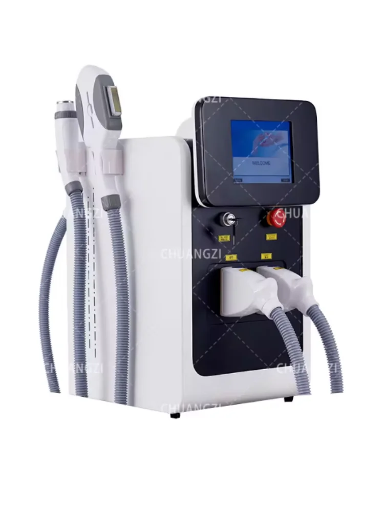 3 в 1 Многофункциональная машина для удаления волос IPL L-aser NM Nd Yag Машина татуировок