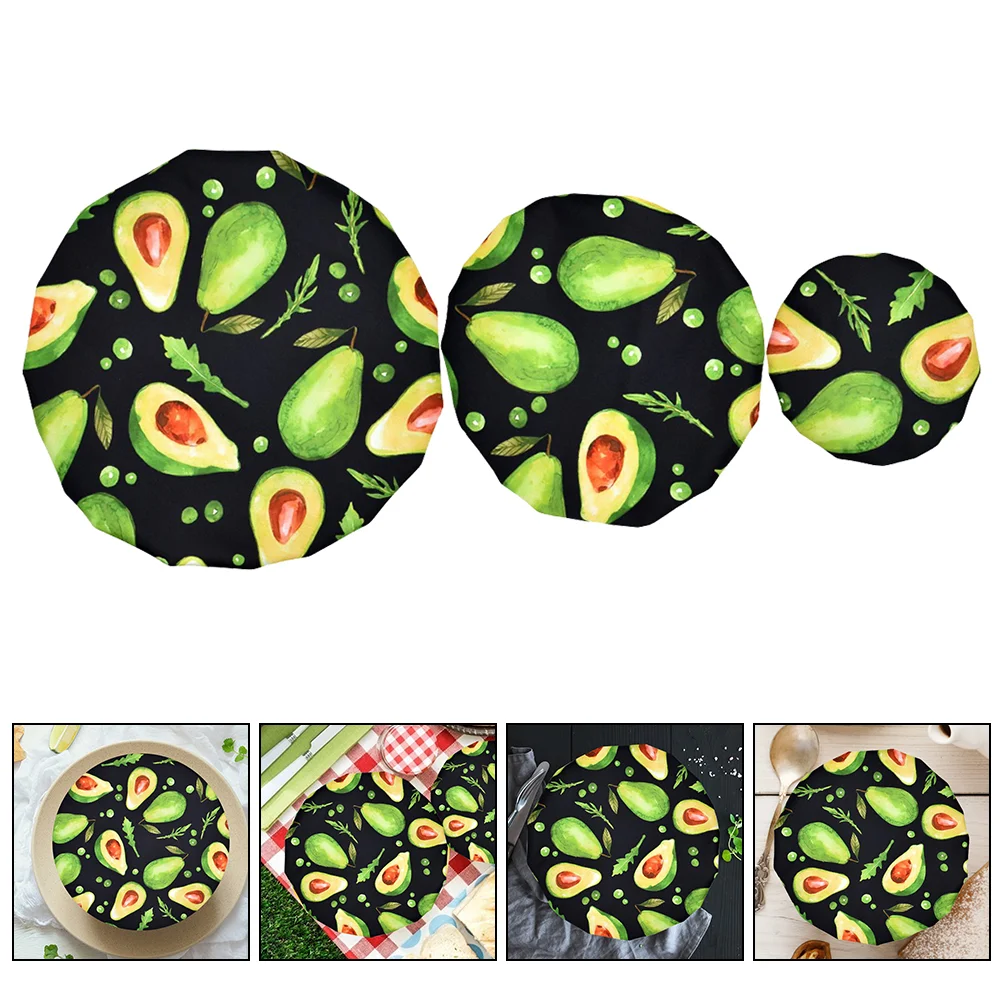 

1 set of Reusable Stretch Bowl Lids Fresh-keeping Bowl Cover Kitchen Accessories