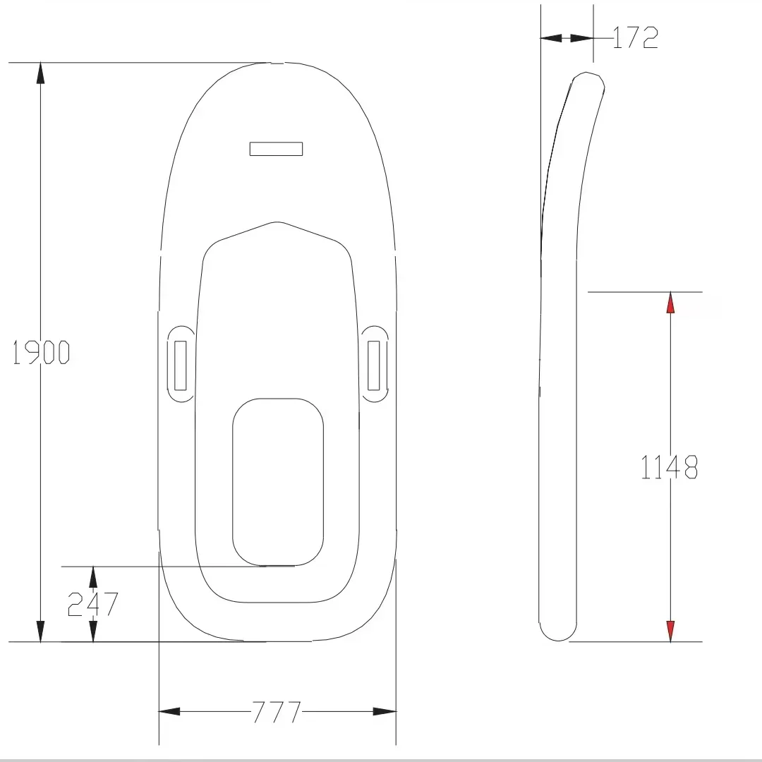 Пользовательские надувные доски для серфинга Надувные на подводных крыльях