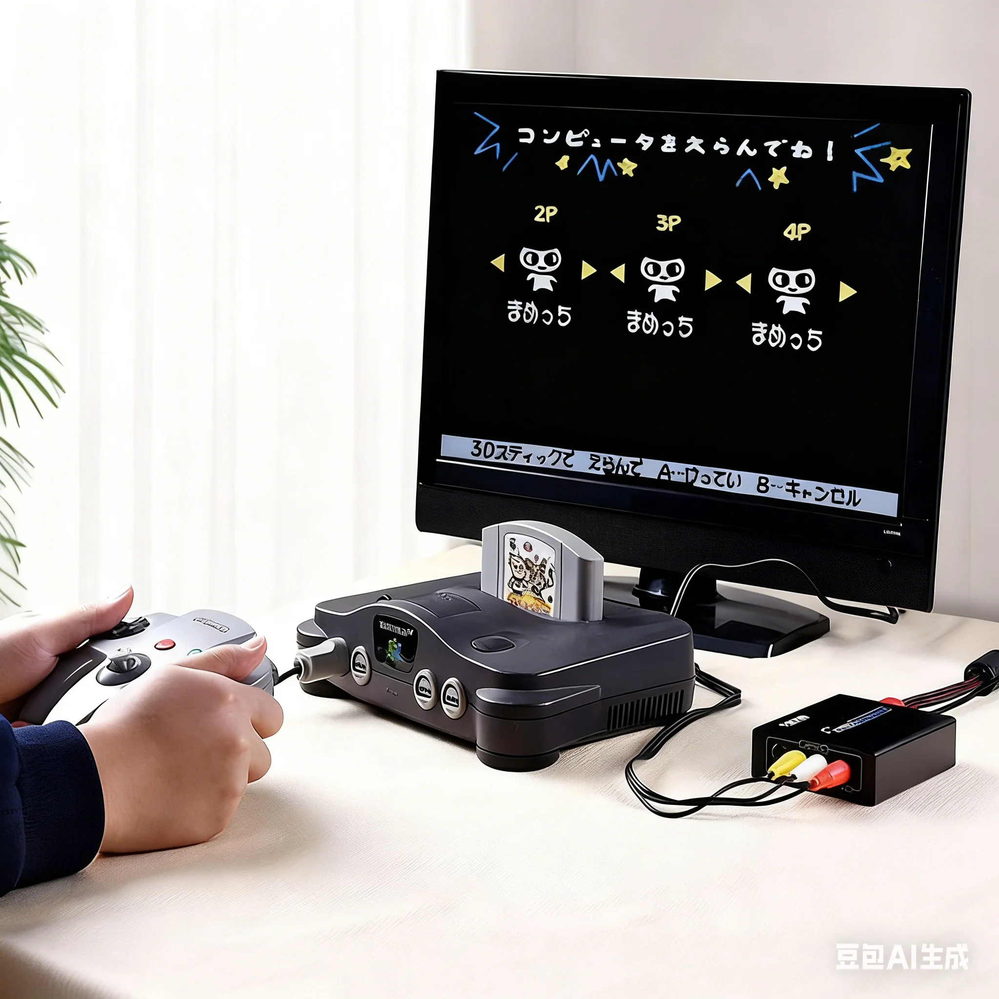 Конвертер AV S Video CVBS в HDMI Upscaler HD 3RCA в HDMI адаптер с поддержкой переключателя PALNTSC для VHSN64PS2WII в HDTV (art.: 3920ce4394dd5) - 3920ce4394dd5