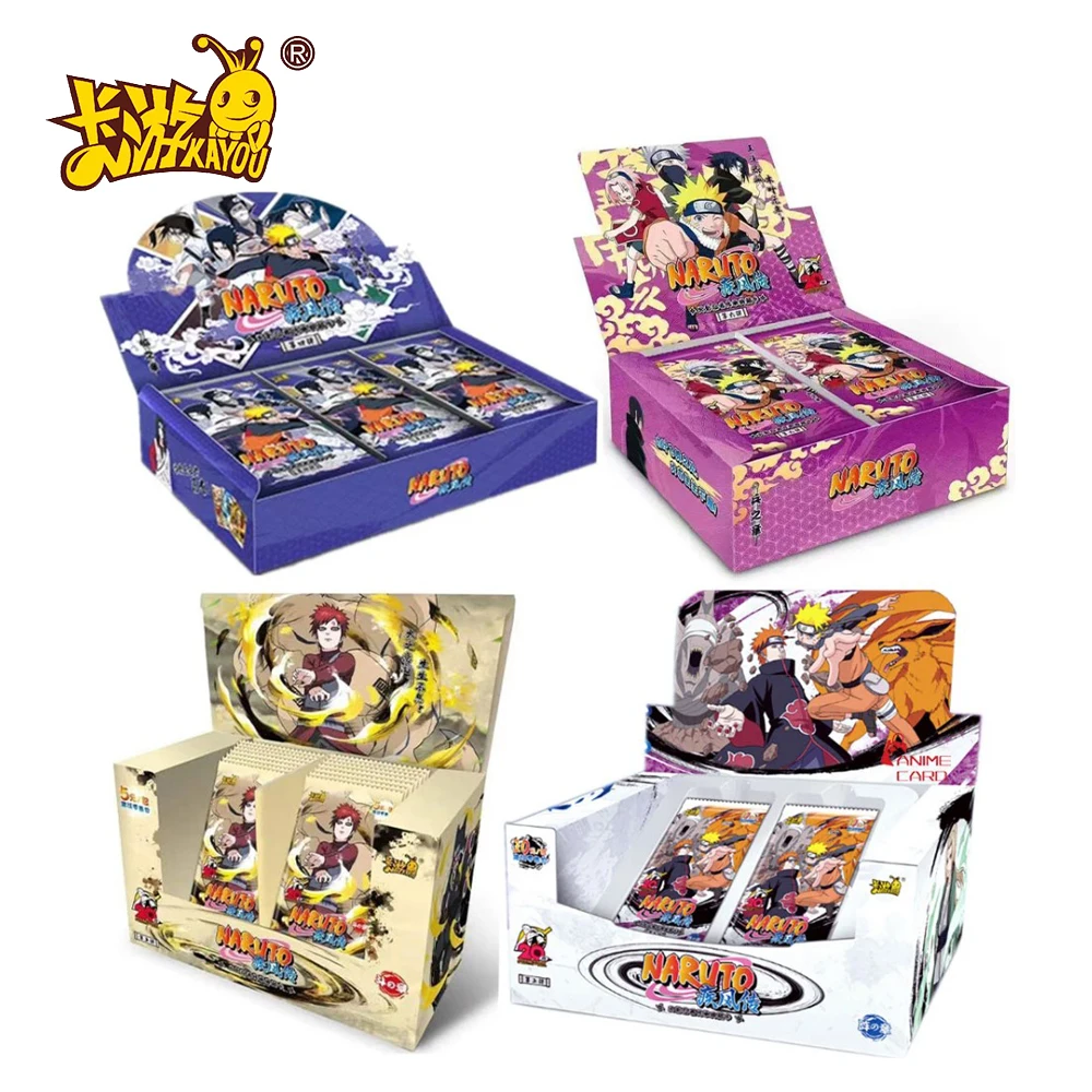 

The New KAYOU Naruto Card The Chapter Naruto Inheritance Rare BP Card Children's Gift Collection Card Bronzing of Soldiers