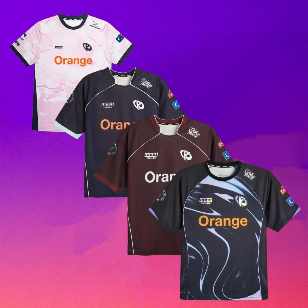 Фото Футболка-джерси Karmine Corp MAILLOT TERNAL PRO2026, униформа команды Karmine Corp для киберспорта, футболка для фанатов Valorant. №1