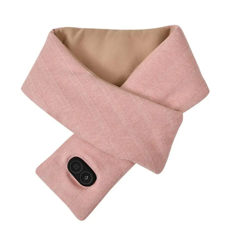 

Heated Scarf Electric Warm Scarf Neck Heating Pad Rechargeable Heated Neck Warmer Intelligent Electric Heating Scarf With 3