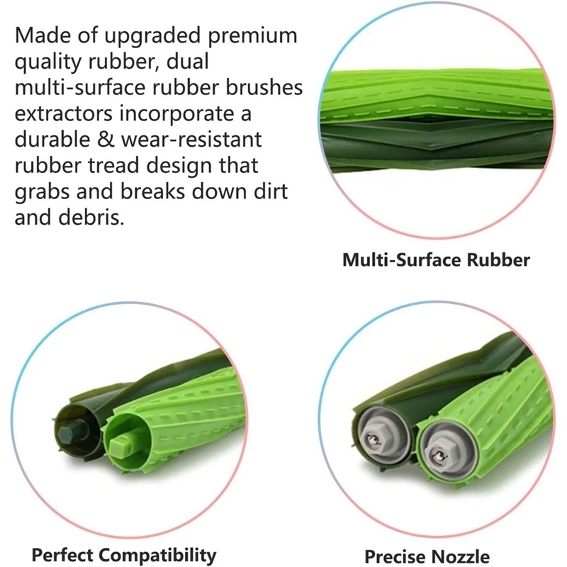 Горячие роликовые щетки для Irobot Roomba I&ampE&ampJ серии E5 E6 I1 I1+ I7 I7+ I6 I6+ I3 I3+ I4 I4+ I8 J5 J5+ J7 J7+ J9