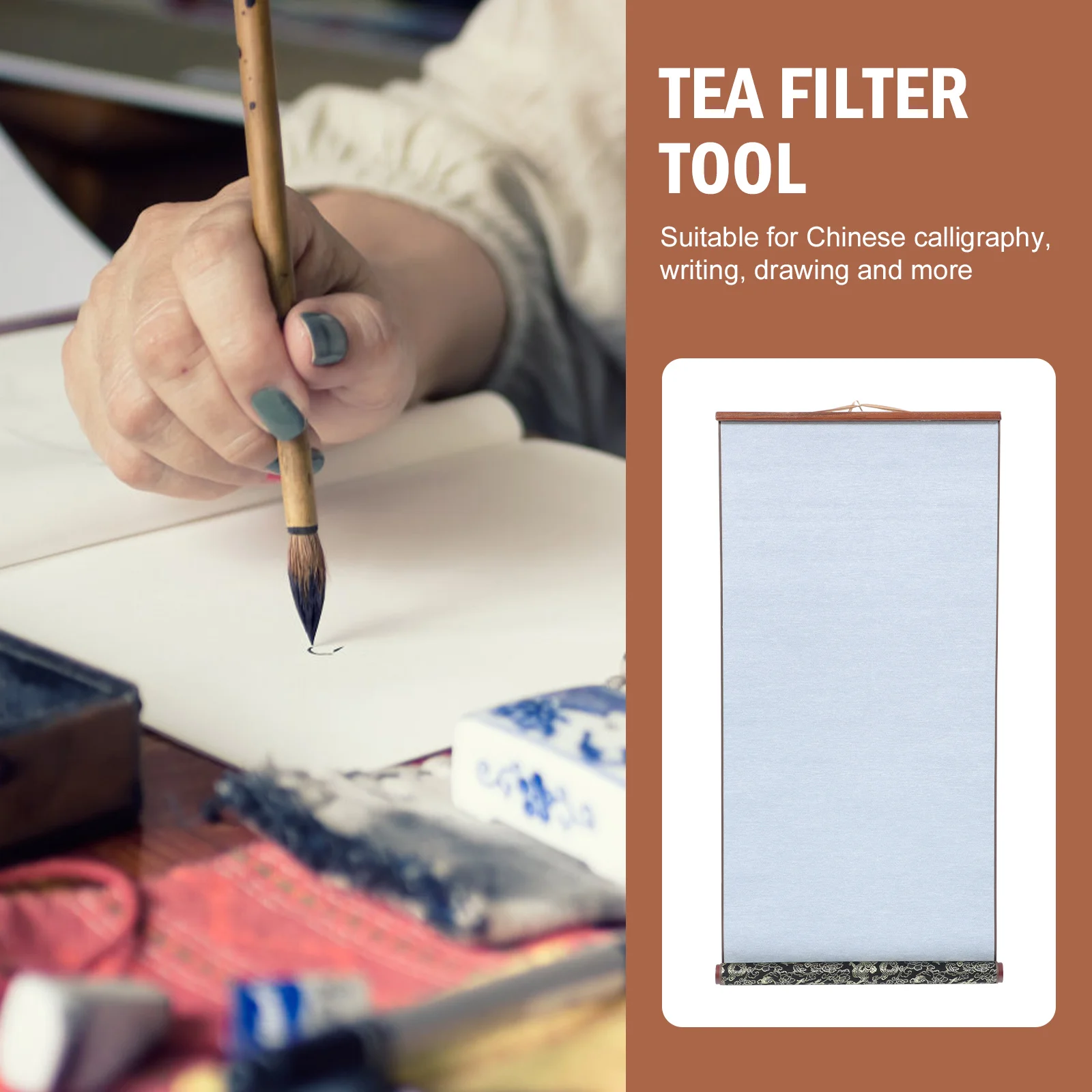 Катушка для каллиграфии ткань письма на воде перьевая ручка пустой подвесной