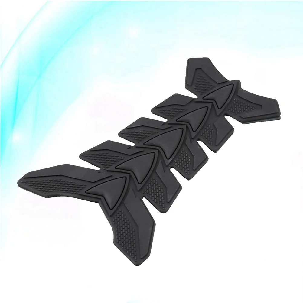 

1 PC Sticker Creative Rubber Bone Sticker Decals Protector Pad for Oil Tank