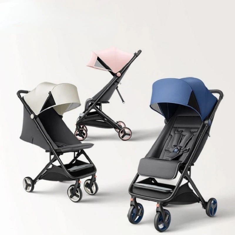 Детская коляска 3 в 1 легкая складная тележка защита от УФ излучения для