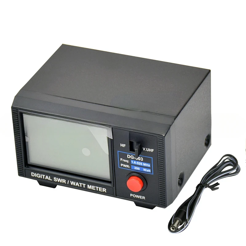 Для стандартного цифрового ЖК-дисплея 3 5 дюйма Swr и ваттметр 1 6-60 МГц/125-525 МГц для
