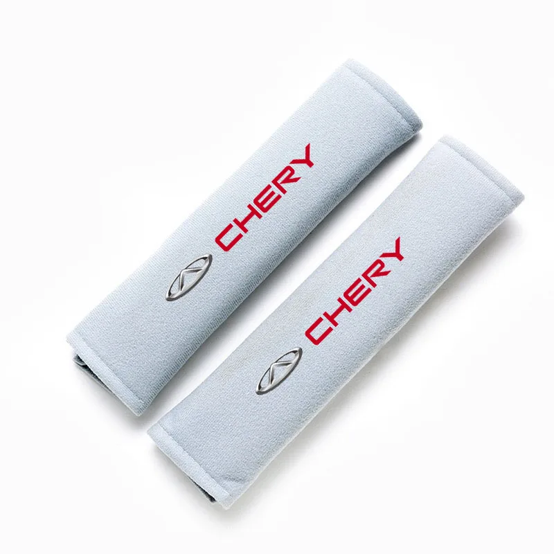 

2 шт. автомобильный ремень безопасности, защитная накладка на плечо для Chery Tiggo 2 3 4 7 8 Pro QQ Iq Blossom Fulwin Arrizo, автоаксессуары