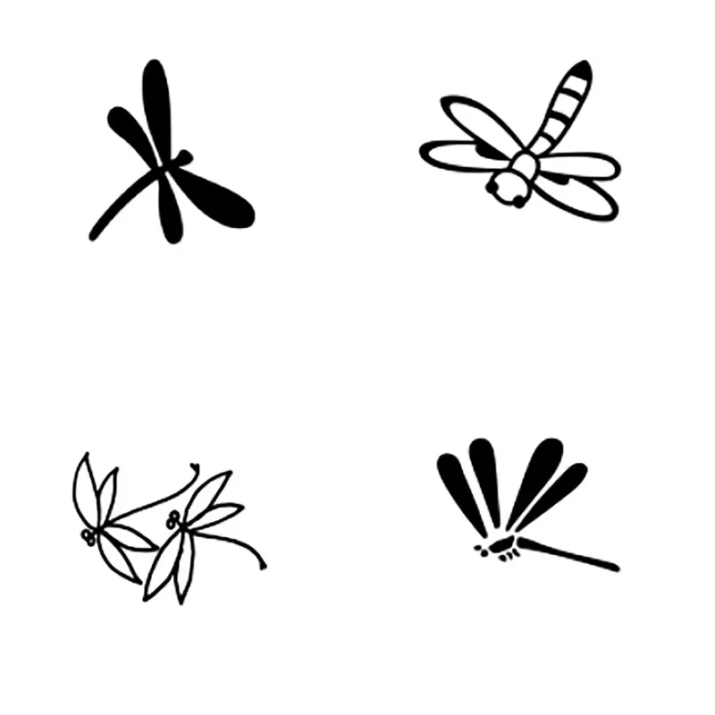 

Animal dragonfly series custom seal transparent Handmade Acrylic soap stamp