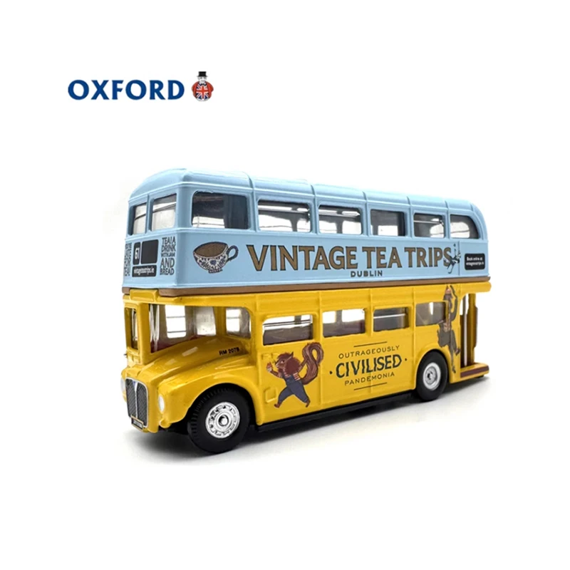 OXFORD литой под давлением масштаб 1:76 ACE двухэтажный экскурсионный автобус из