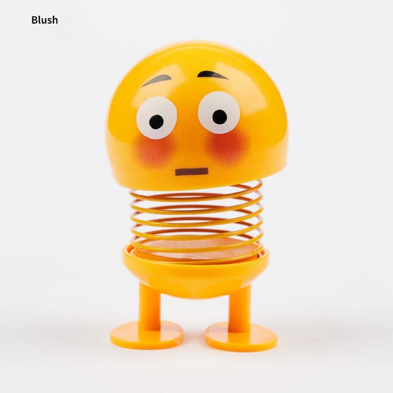 Кукла со смешной вращающейся головой маленькие украшения милые автомобильные