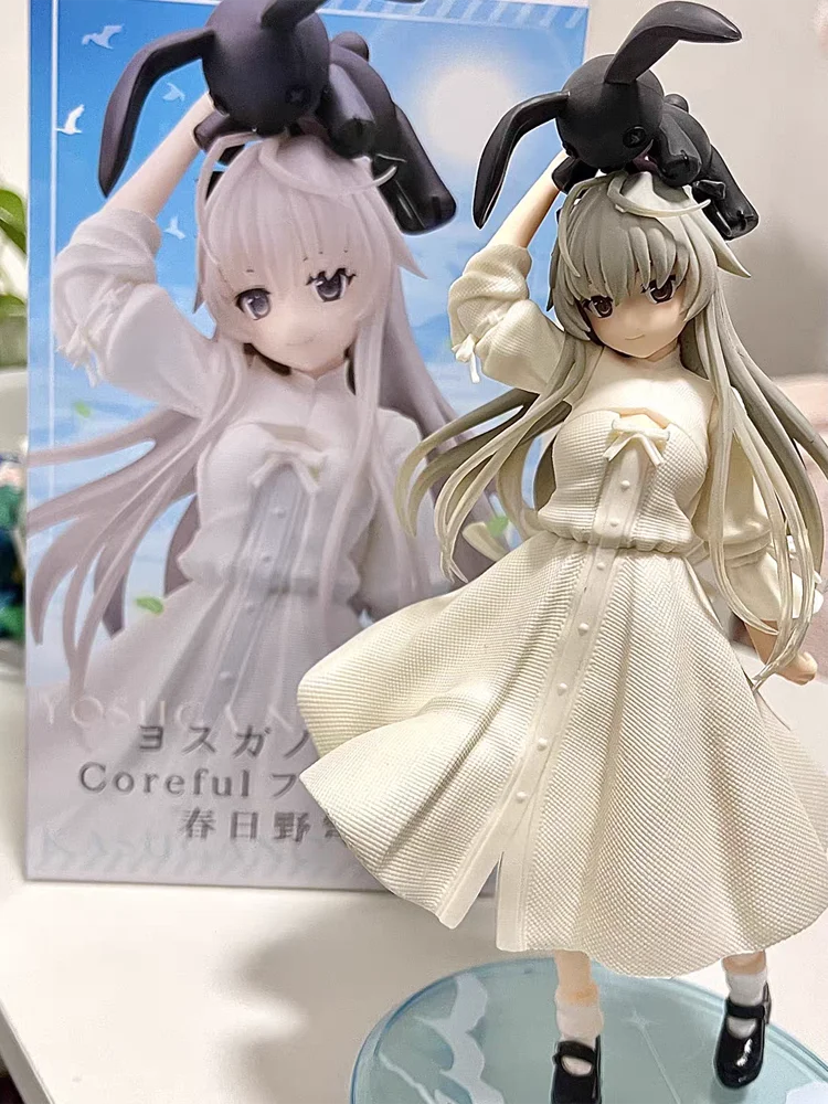 

Original Taito Yosuga No Sora Kasugano Sora Figure White Dress Ver Action Figurines Kawaii Girl Collection Model Doll Toy Decor