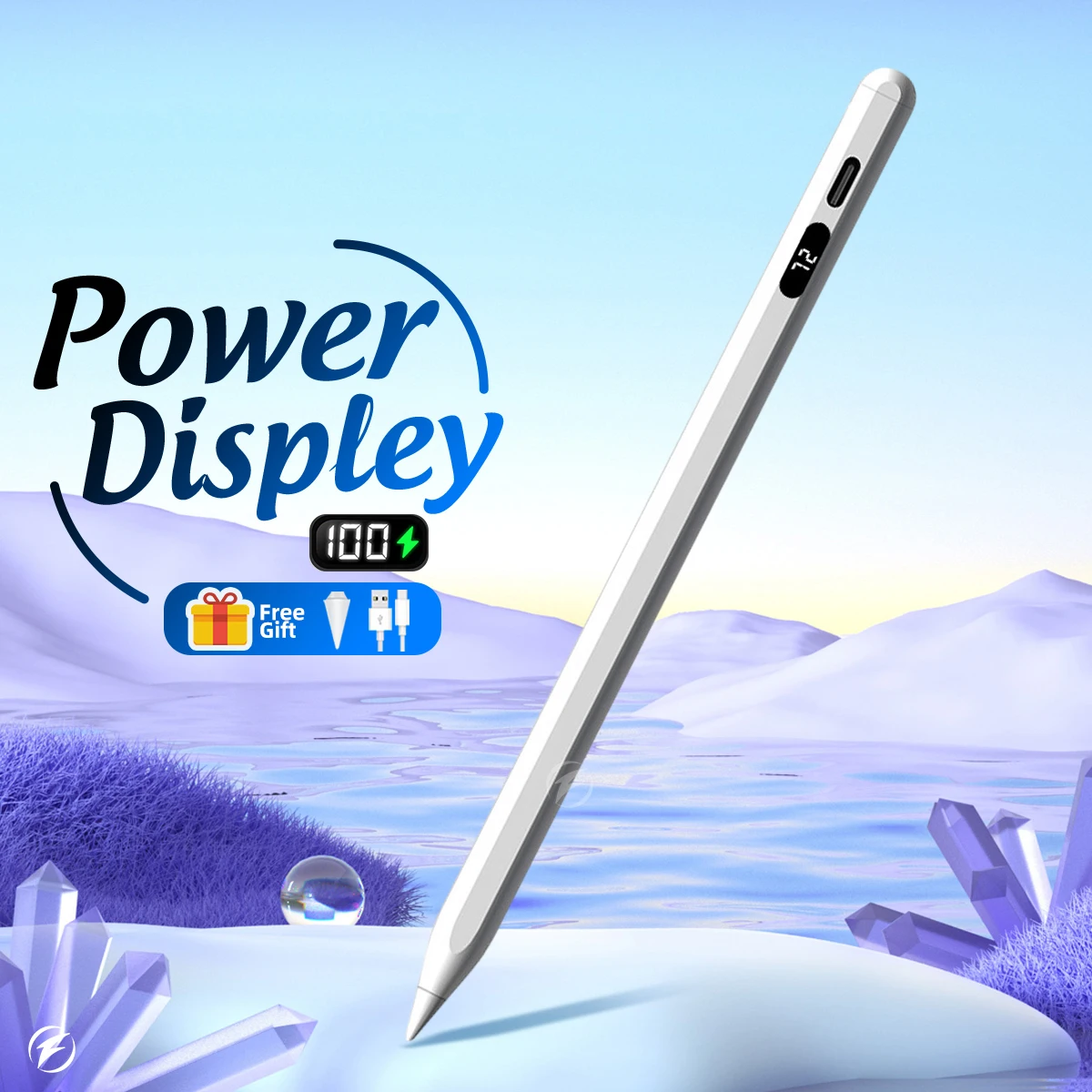 Power Display Stylus Pen for Tablet Mobile Phone Touch Pen for IOS Android Window for Apple Ipad Pencil for XIAOMI HUAWEI Stylus