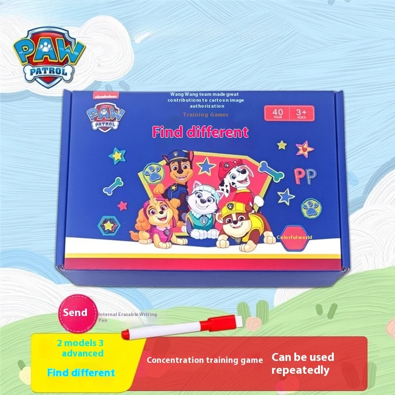 Обучение разных концентраций Щенячий патруль для детей от 3 до 6 лет