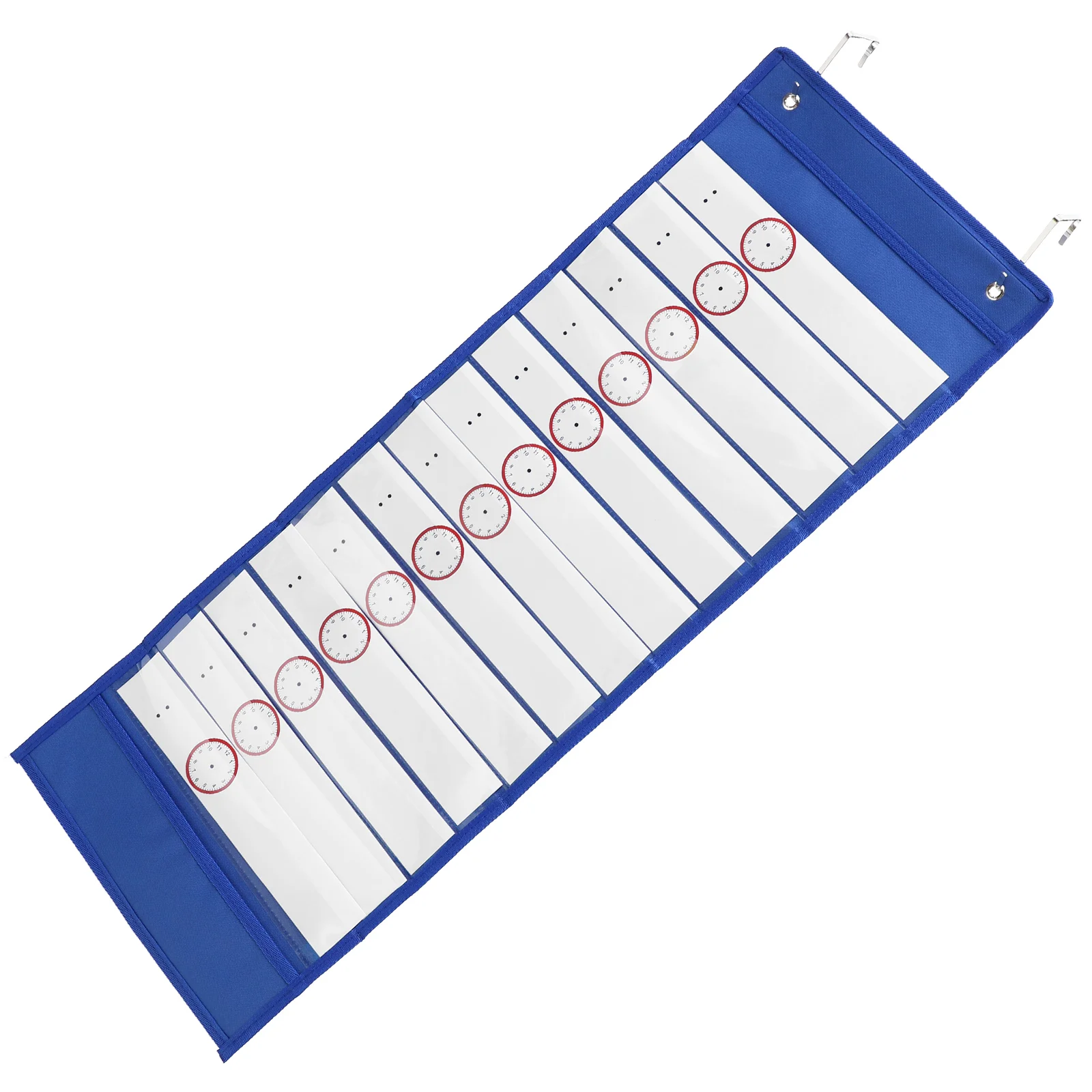 

Calendar Small Pocket Chart Stand Schedule Agenda Memo Note Storage Bag Classroom Bags