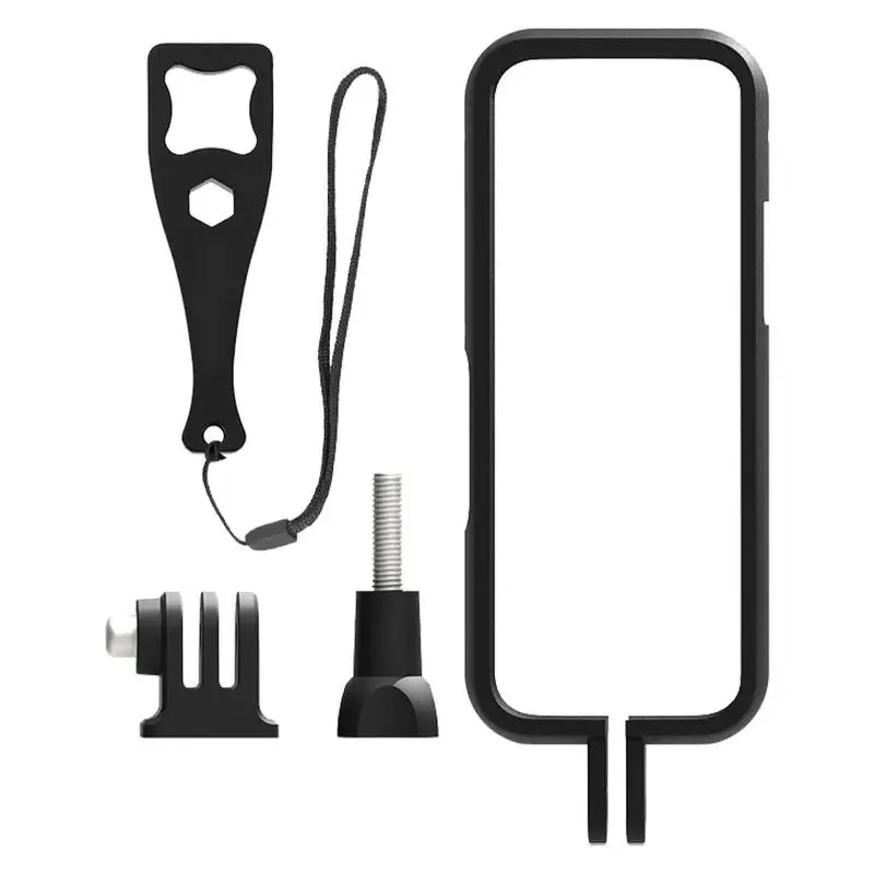 

Anti-collision Frame For Instas 360 X3 Action Camera Anti Scratch Utility Frame Protective Border Frame With Adapter And Screws