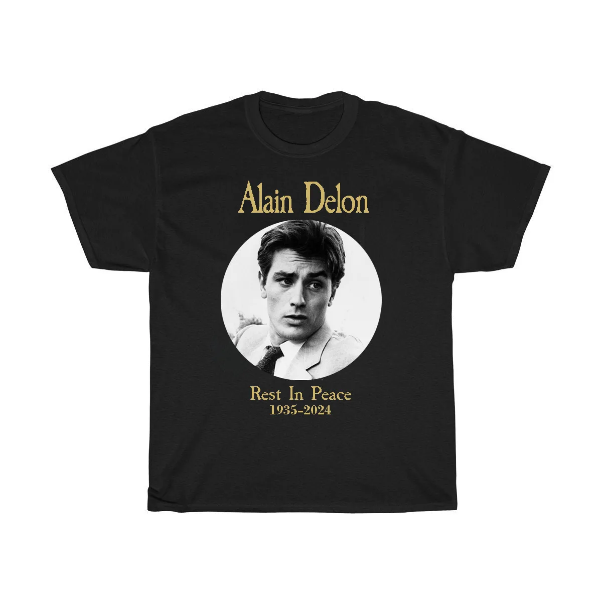 Новая футболка Alain Delon Rest in Peace для фанатов S 5XL NW02_188
