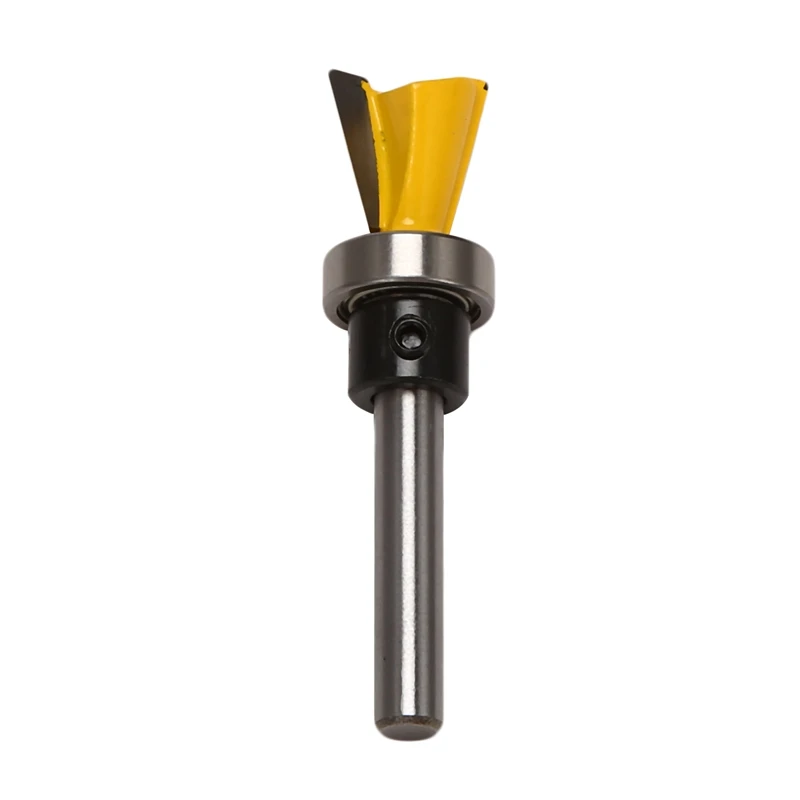 

1/4 Inch X 5/8 Inch Carbide Dovetail Joint Router Bit 10 Degree Woodworking Cutter With Bearing Wood Cutting Tool For Power Tool
