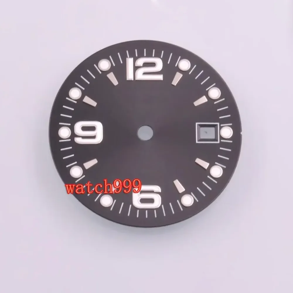 Стерильный циферблат часов 31 5 мм подходит для ETA 2836 2824 Miyota 8215 821A 8205 DG2813 3804 Sea gull 1612 с