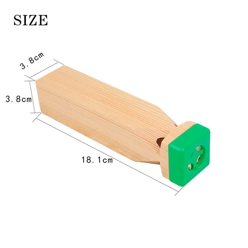 

NEW-Wooden Train Flute Slide Whistle For Kids Toys For Children