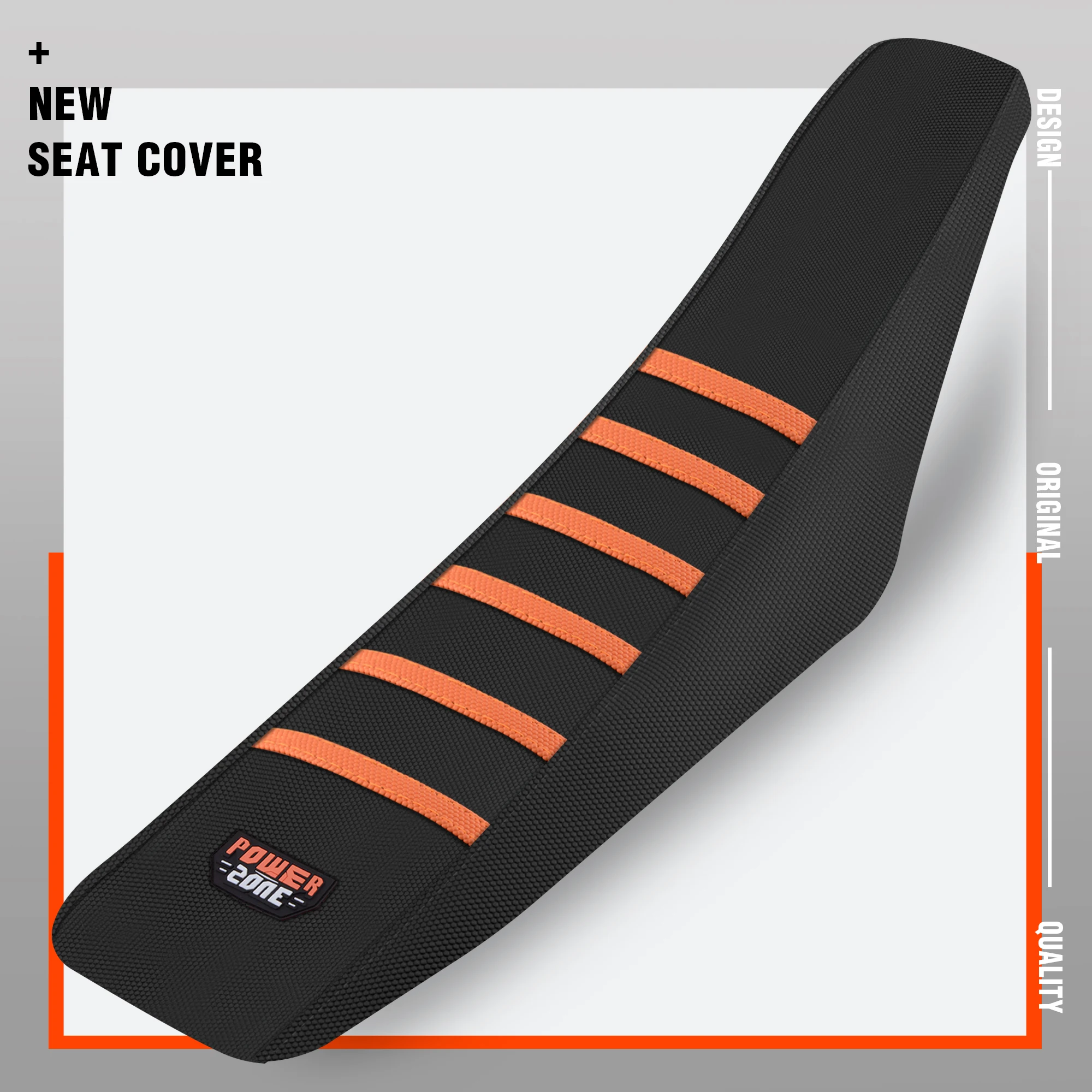 

FEWFUSS Чехол на сиденье в рубчик с ребристым захватом в водонепроницаемом комплекте, защита от противоскольжения, подходит для SXF EXC KXF CRF YZF WR TC TE