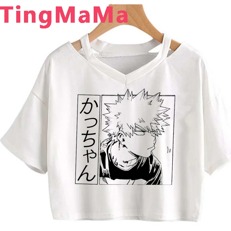 Футболка женская в стиле японского аниме Моя геройская Академия |