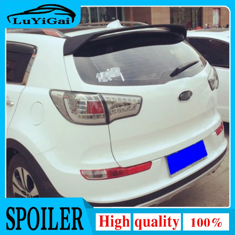 

For Kia Sportage spoiler 2011-2017 High quality ABS material Automotive Rear wing Primer color rear spoiler for Kia Sportage R