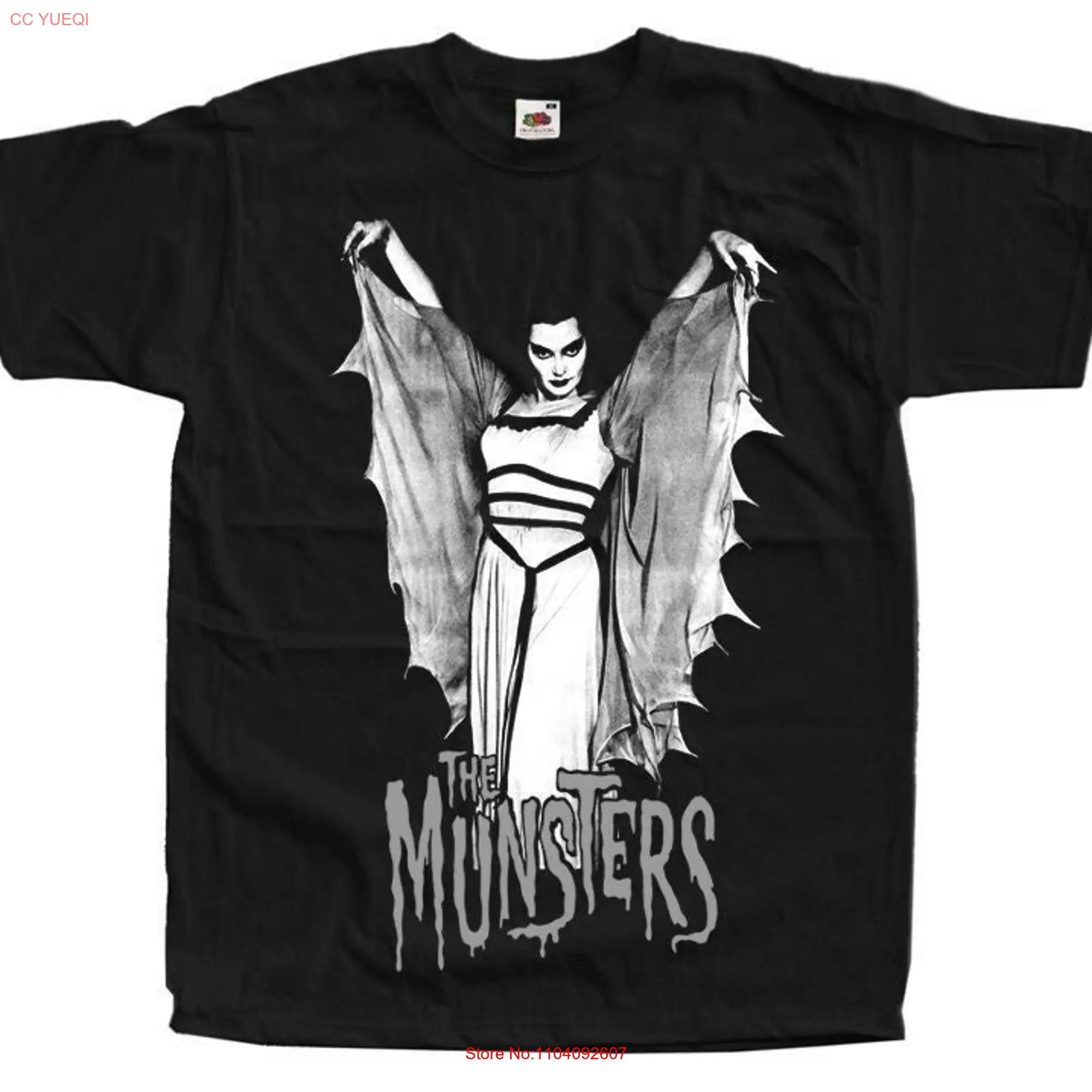 Футболка Munsters V6 с ужасным постером все размеры S 5XL хлопковая длинным или коротким