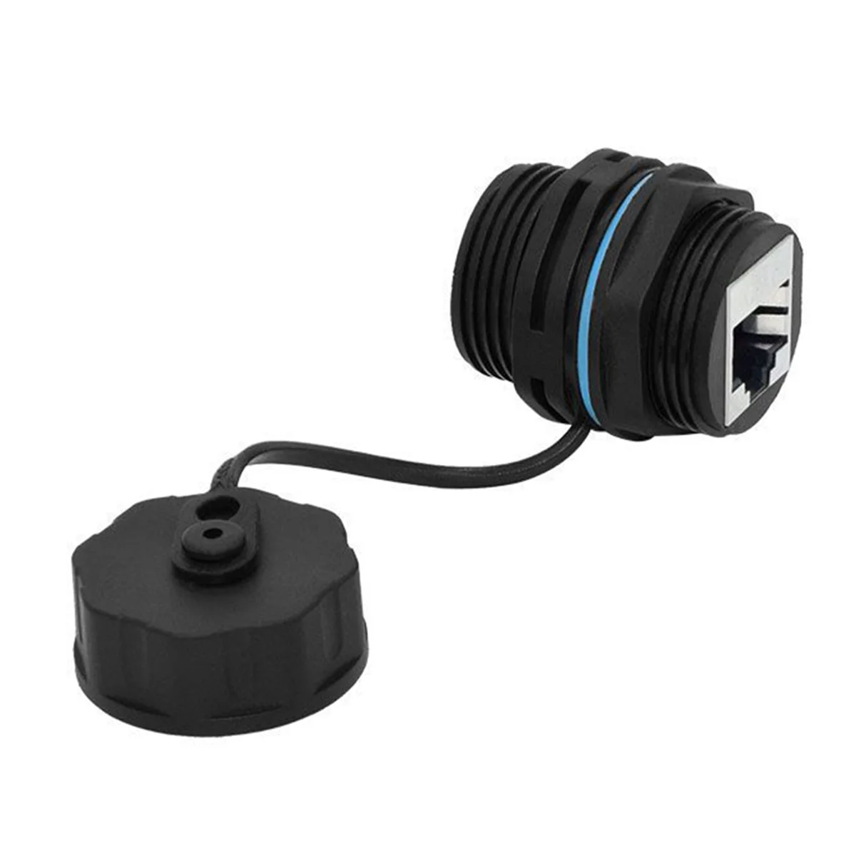 2 шт. соединитель для монтажа на панели RJ45 экранированный промышленный разъем