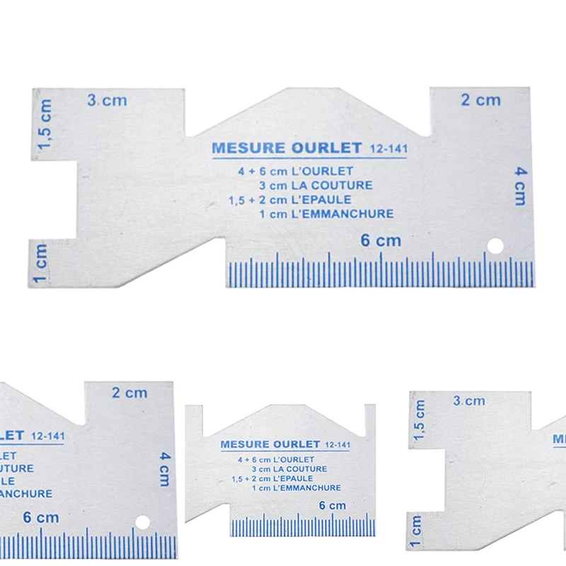 

1Pcs Commonly Used Tools for Patching Aluminum Thickness Measuring Ruler