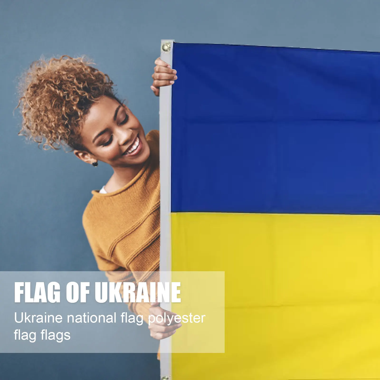 Бесплатная доставка 3 фута x 5 футов фотографический Новый украинский флаг 90x150 см