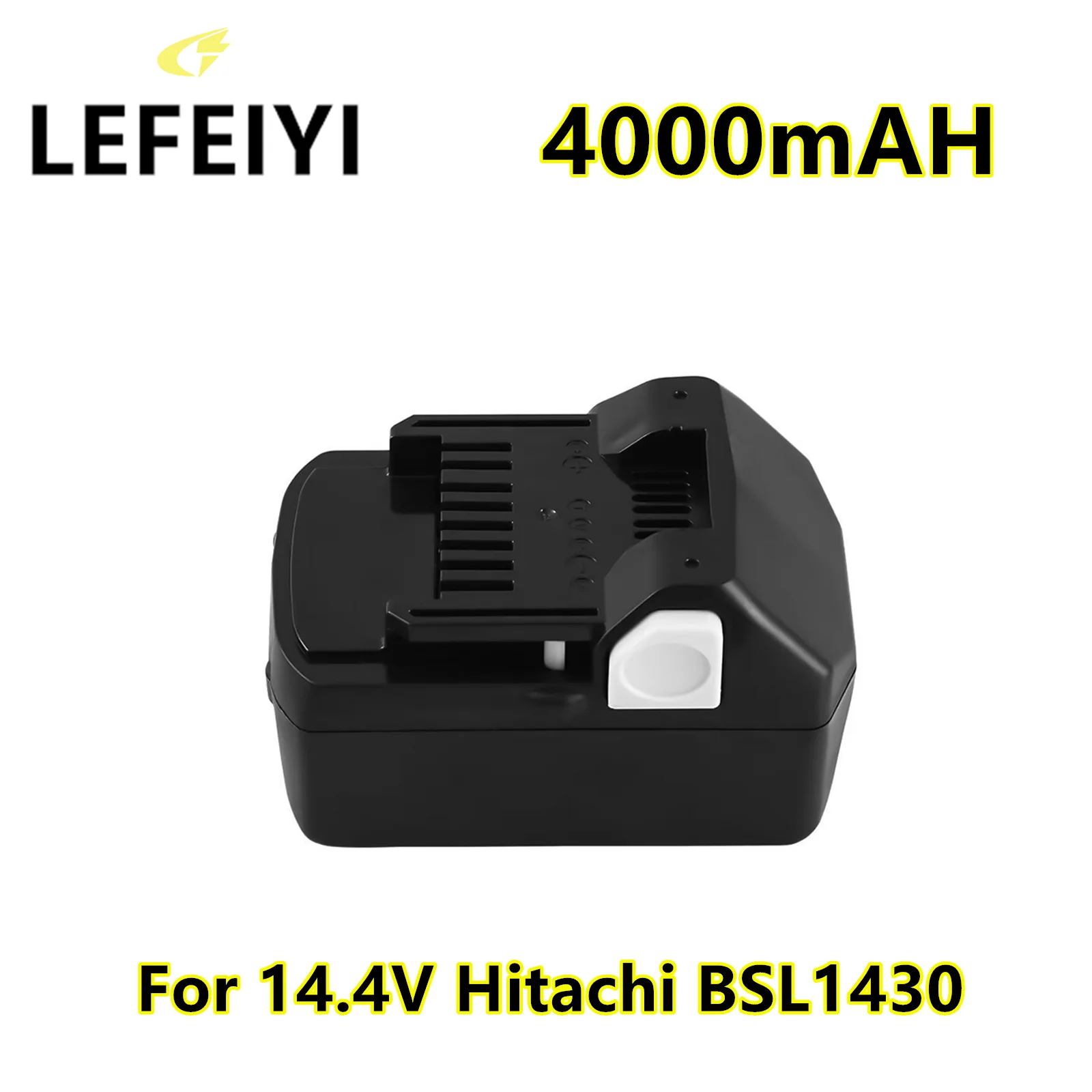 

14.4V 4000mAh Li-ion Battery Replacement for Hitachi: BSL1430, CJ14DSL, BSL1440, CR14DSL, BSL1415, DDS14DSL