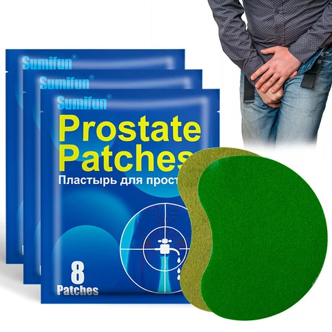 8 шт., пластыри для лечения простатита