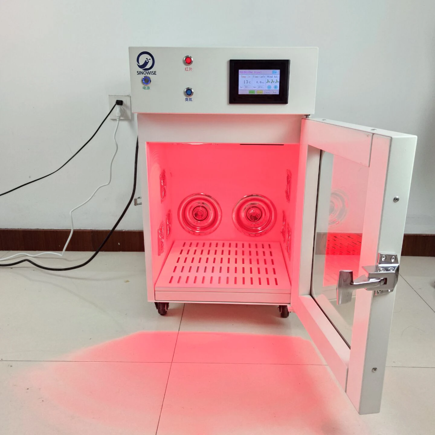 

Hacemey veterinary pet hair dog dryer machine for groomer dogs drying dryer box pet grooming dry room