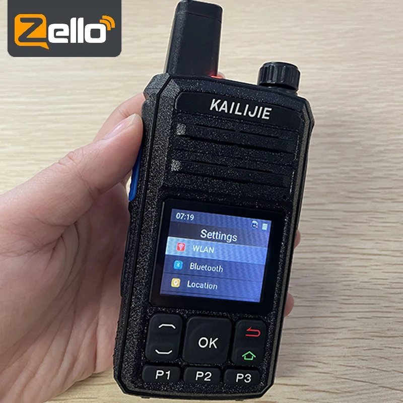 Zello walkie talkie 4G LTE Network рация radio comunicador 400-470 Mhz profesional walki talki 5800Mah Battery