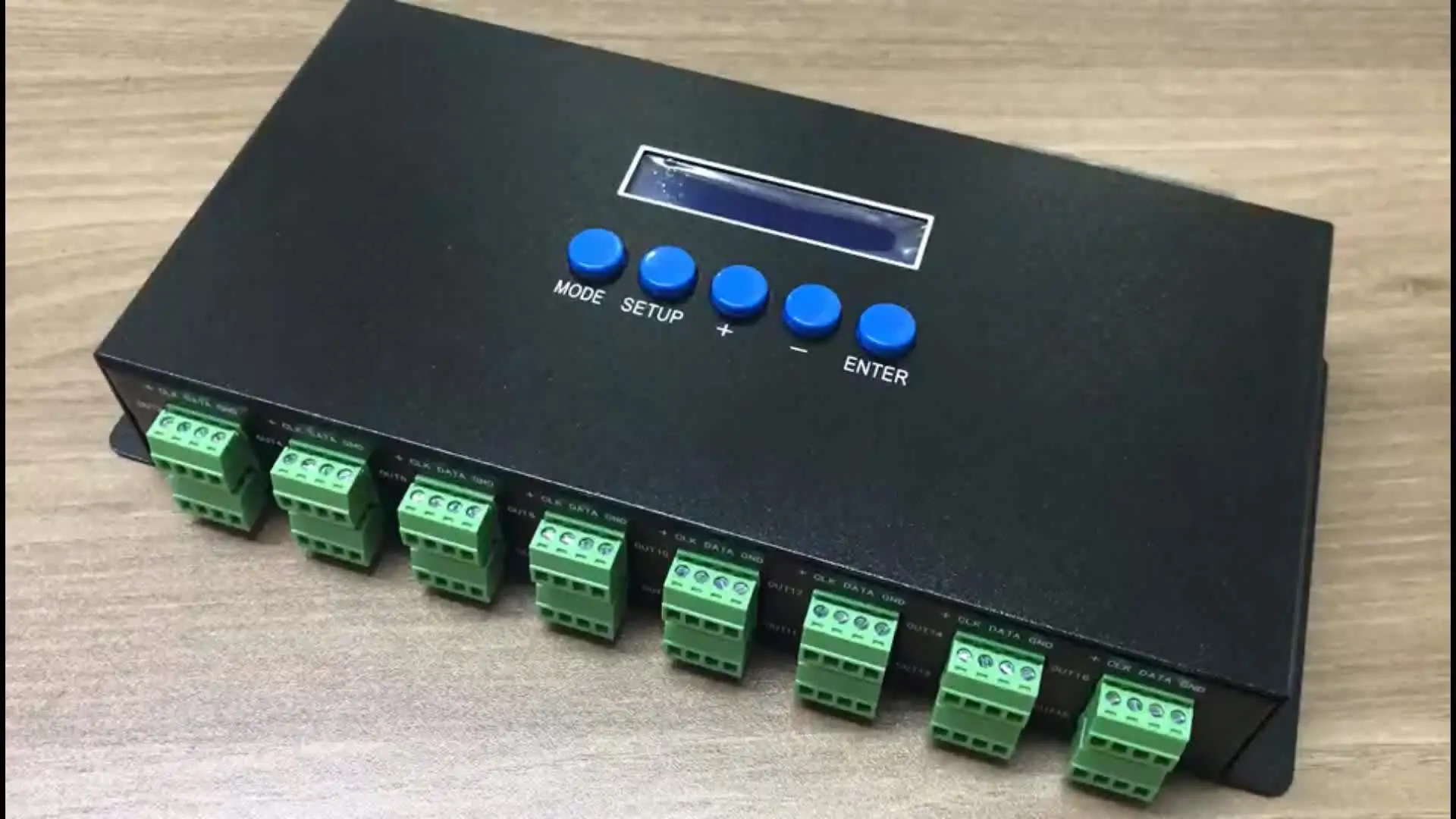 

BC-216 Manual switch CE SPI matrix light controller DMX512 interface programmable dmx led light controller