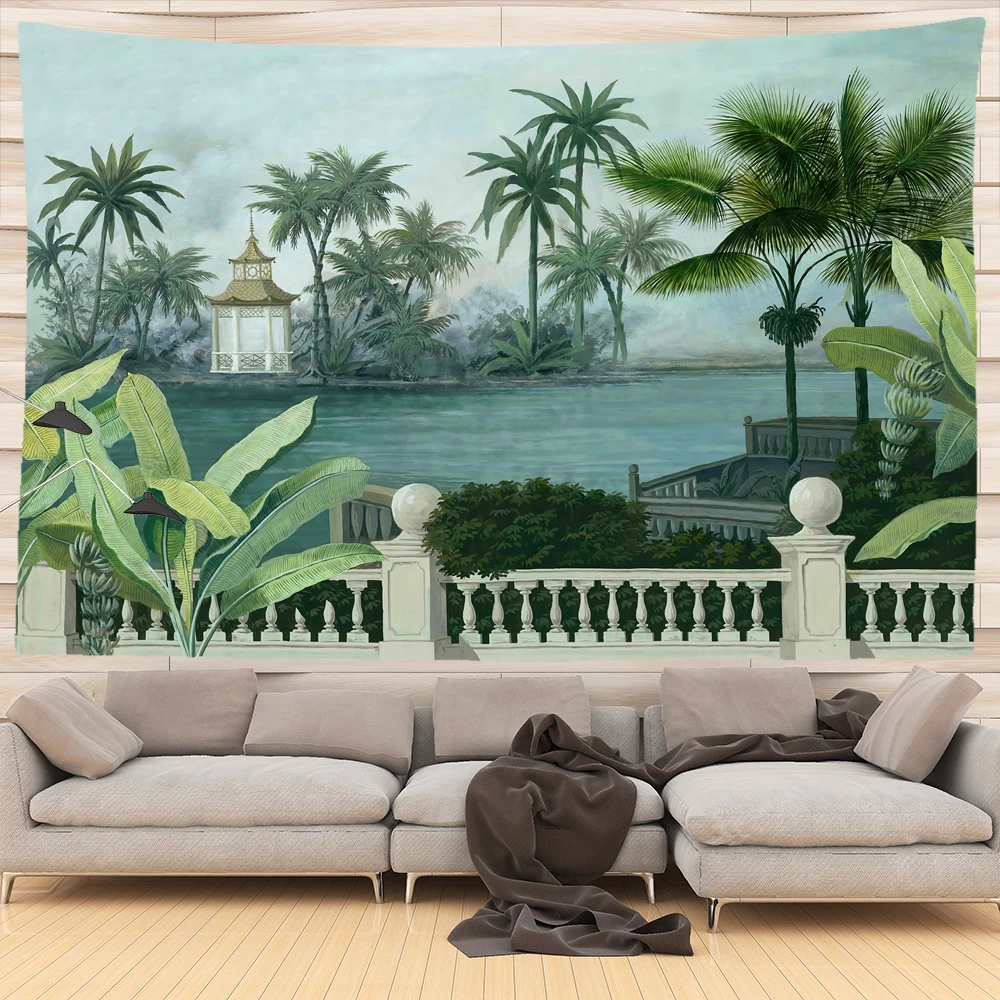 

Classical Art Oil Painting Printing Living Room Decoration Wall Hanging Mandala Tapestry Yoga Mat Carpet Home Decoration