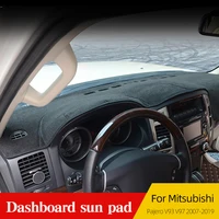 car dashboard avoid light sun shade pad for mitsubishi pajero v93 v97 2007 2019 sunshade cover anti uv carpets decorate tool