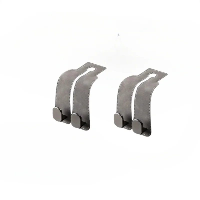 

1/2/3 шт. автомобильный крючок, замшевая кожаная спинка автомобильного сиденья, подголовник, универсальный крючок, стеллаж для хранения