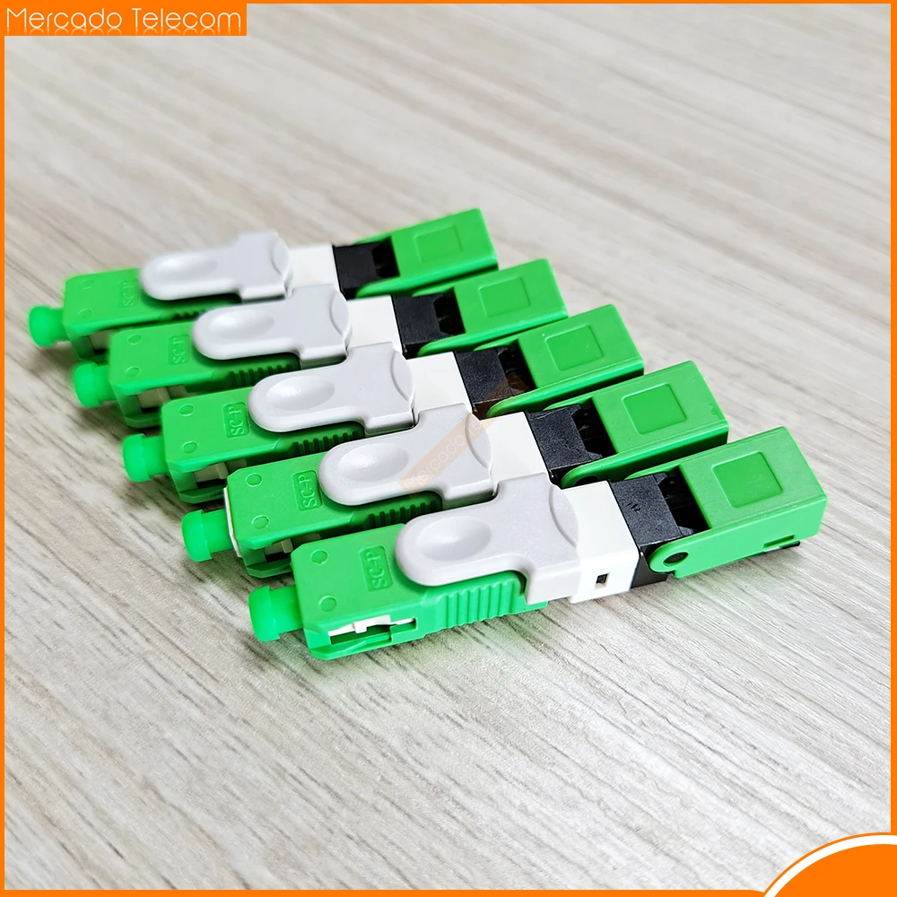 Free Shipping 50/200PCS ESC250D FTTH SC UPC Optical fibe quick connector SC FTTH Fiber Optic Fast Connector Embedded ESC250P