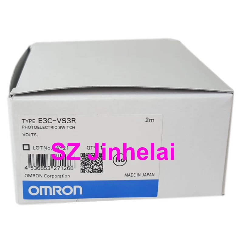 Оригинальный фотоэлектрический Переключатель OMRON E3C-VS3R, фотоэлектрический переключатель, 2 м