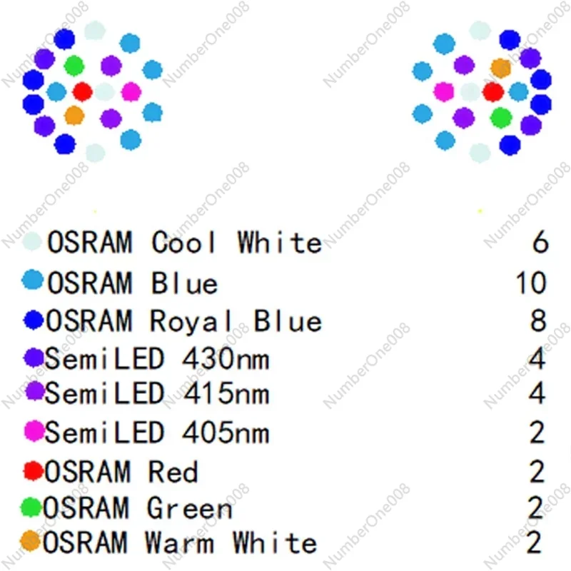 Noopsyche NP K7 Pro V3 III 140W App WiFi Full Spectrum Saltwater LED Aquarium Light for Coral Reef SPS/ LPS